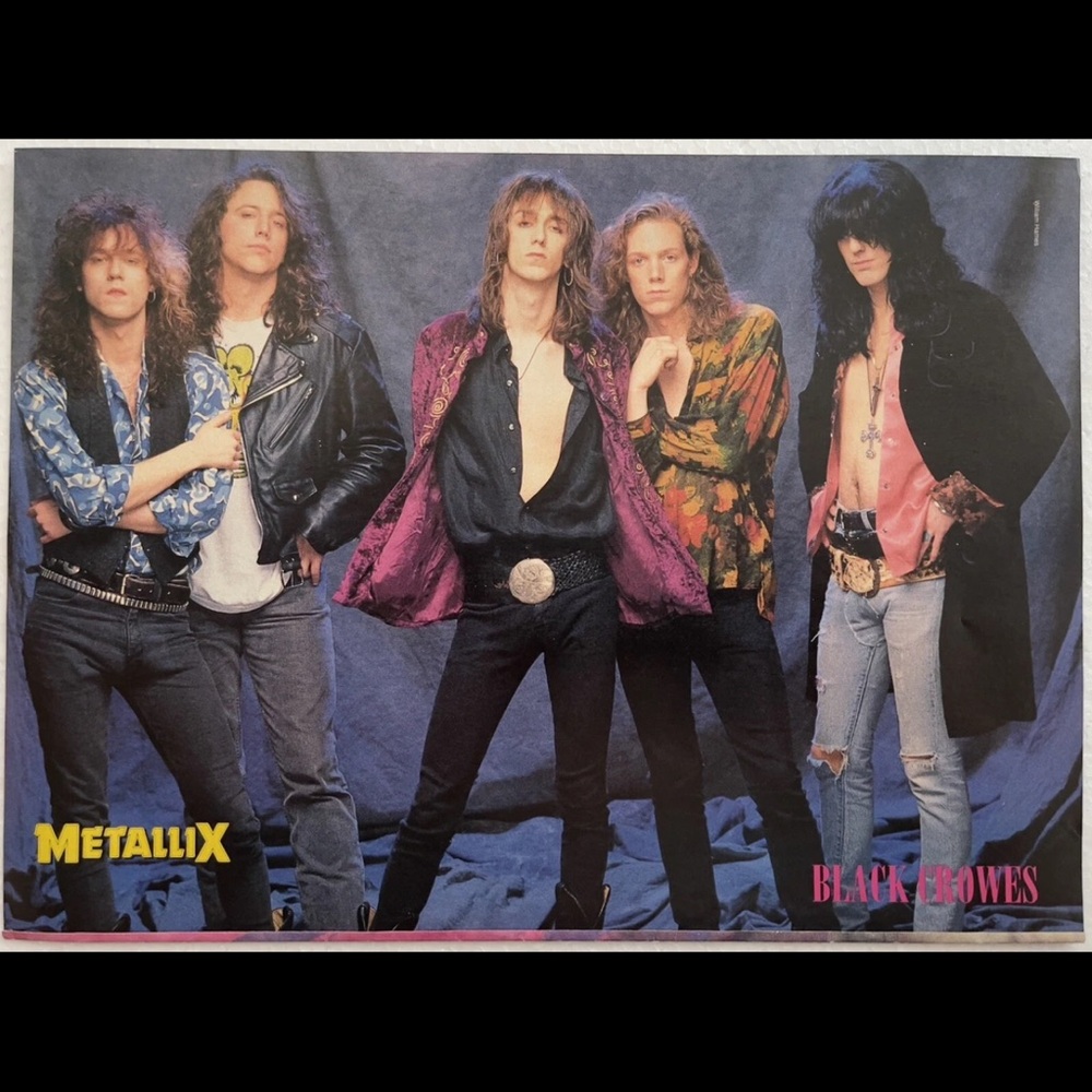 Metallix Black Crowes Band pinup